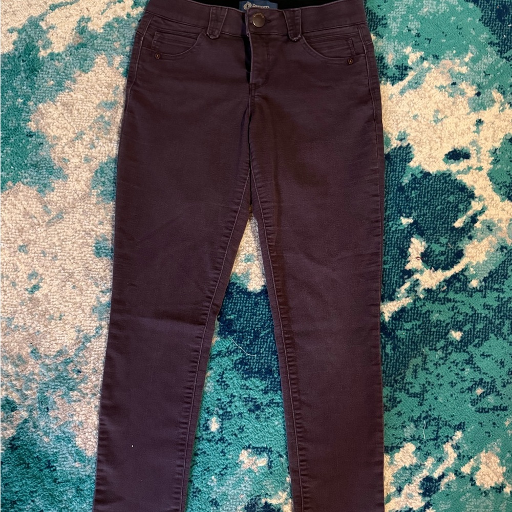 Dark Purple Skinny Jeans